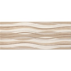 Adore dekor 20x50 beige dc waves